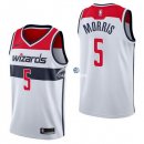 Camisetas NBA de Markieff Morris Washington Wizards Blanco Association 17/18