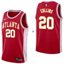 Camisetas NBA de John Collins Atlanta Hawks Retro Rojo 17/18