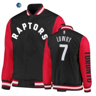 Chaqueta NBA Toronto Raptors Kyle Lowry Negro Rojo 2020