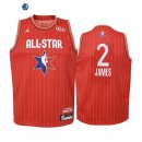 Camisetas de NBA Ninos Lebron James 2020 All Star Rojo