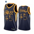 Camisetas NBA 2020 Navidad Utah Jazz Donovan Mitchell Marino