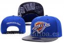 Snapbacks Caps NBA De Oklahoma City Thunder Azul Gris