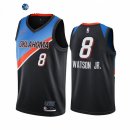Camisetas NBA de Oklahoma City Thunder Paul Watson Jr. Nike Negro Ciudad 2021