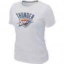 Camisetas NBA Mujeres Oklahoma City Thunder Blanco