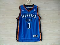 Camisetas NBA de Russell Westbrook Oklahoma City Thunder Azul