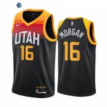 Camiseta NBA de Juwan Morgan Utah Jazz Negro Ciudad 2020-21