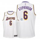 Camisetas de NBA Ninos Los Angeles Lakers Lance Stephenson Blanco Association 18/19