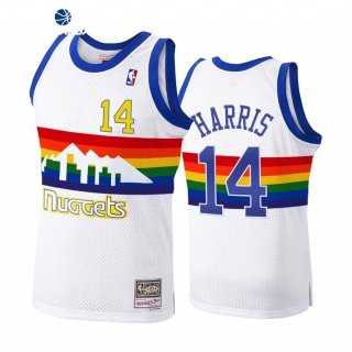 Camisetas NBA Denver Nuggets Gary Harris Blanco Hardwood Classics 1991/92