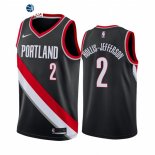 Camisetas NBA de Portland Trail Blazers Rondae Hollis Jefferson Nike Negro Icon 2021-22