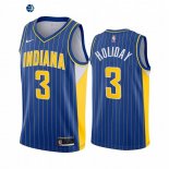 Camiseta NBA de Aaron Holiday Indiana Pacers Nike Azul Ciudad 2020-21