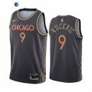 Camiseta NBA de Chicago Bulls Nikola Vucevic Nike Negro Ciudad 2021