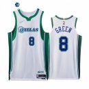 Camisetas NBA de Dallas Mavericks Josh Green 75th Blanco Ciudad 2021-22