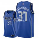 Camisetas NBA de Kostas Antetokounmpo Dallas Mavericks Azul Icon 2018