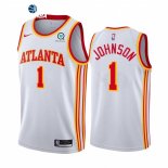 Camisetas NBA de Atlanta Hawks Jalen Johnson Blanco Association 2021-22