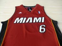 Camisetas NBA de Lebron James Miami Heats Rojo-1