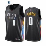 Camisetas NBA de Brooklyn Nets Jevon Carter Nike Negro Ciudad 2021-22