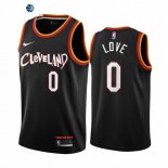 Camiseta NBA de Kevin Love Cleveland Cavaliers Negro Ciudad 2020