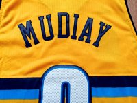 Camisetas NBA de Emmanuel Mudiay Denvor Nuggets Amarillo